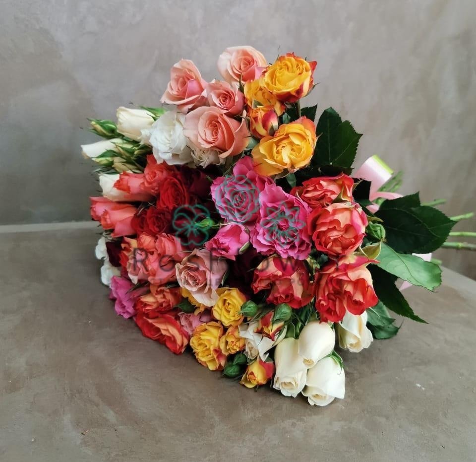 Букет цветов из: Розы в Первомайском Ставропольского края