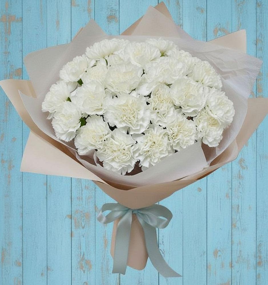 Букет цветов из: Гвоздики в Первомайском Ставропольского края