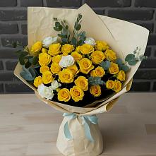 Букет цветов из:  Розы в Первомайском Ставропольского края