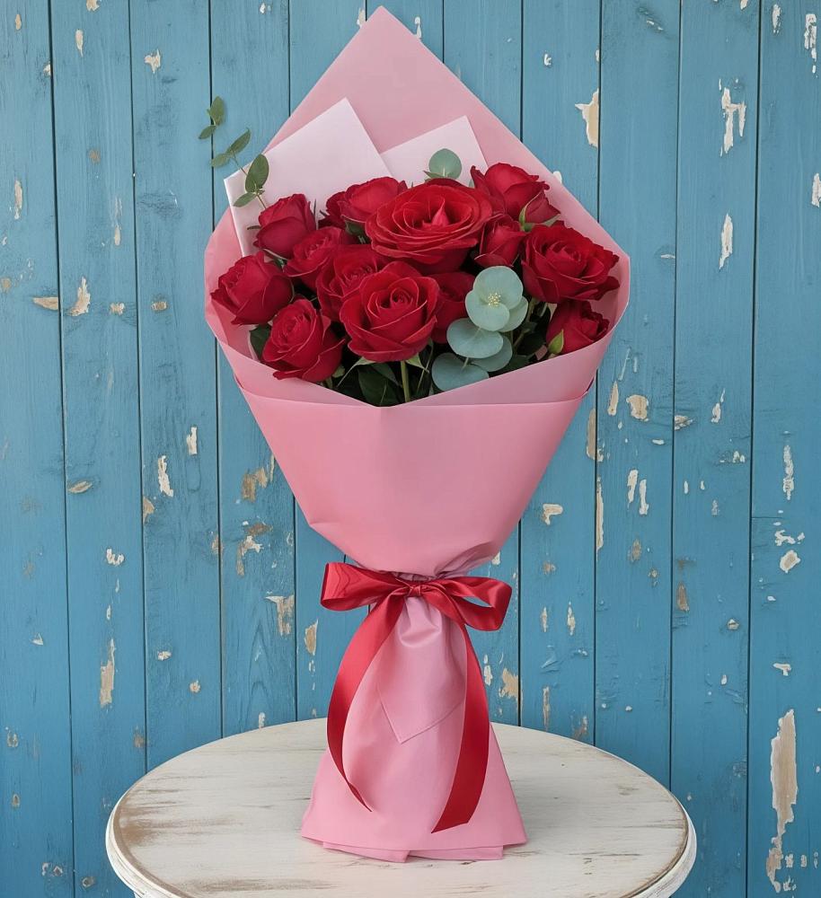 Букет цветов из: Розы в Первомайском Ставропольского края