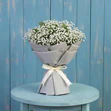 Букет цветов из:  Гипсофила в Первомайском Ставропольского края