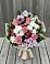 Букет цветов из: Альстромерии, Гвоздики, Розы и Хризантемы в Первомайском Ставропольского края