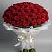 Букет 101 Красная роза Блэк Мэджик в Первомайском Ставропольского края