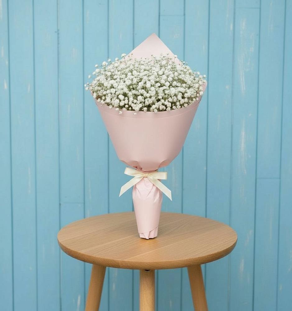 Букет цветов из: Гипсофила в Первомайском Ставропольского края