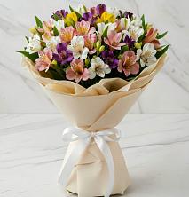 Букет цветов из:  Альстромерии в Первомайском Ставропольского края