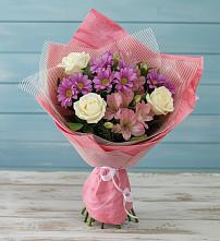Букет цветов из:  Герберы в Первомайском Ставропольского края