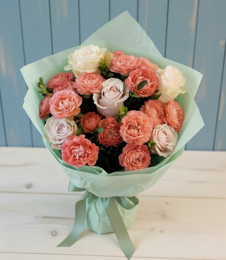 Букет цветов из: Розы в Первомайском Ставропольского края