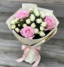 Букет цветов из:  Розы #REPLACE_PRED# Первомайском Ставропольского края