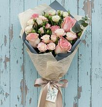 Букет цветов из:  Розы в Первомайском Ставропольского края