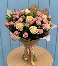 Букет цветов из:  Розы в Первомайском Ставропольского края