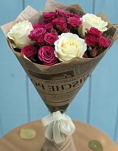 Букет цветов из:  Розы в Первомайском Ставропольского края