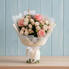 Букет цветов из:  Розы в Первомайском Ставропольского края