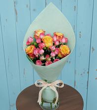 Букет цветов из:  Розы в Первомайском Ставропольского края