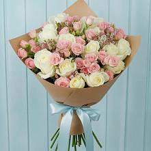 Букет цветов из:  Розы в Первомайском Ставропольского края